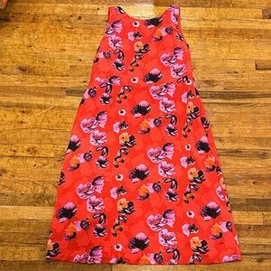 Banana Republic Floral Red Maxi Dress size 20W
